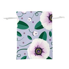 Flowers Petals Blossom Flora Lightweight Drawstring Pouch (L) from ArtsNow.com Front