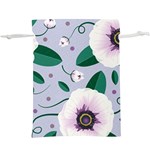 Flowers Petals Blossom Flora Lightweight Drawstring Pouch (XL)