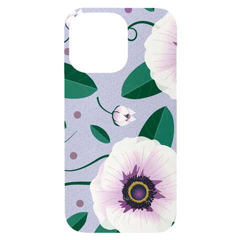 Flowers Petals Blossom Flora iPhone 14 Pro Max Black UV Print Case from ArtsNow.com Front