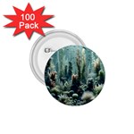 Underwater Coral Life 1.75  Buttons (100 pack) 