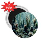 Underwater Coral Life 2.25  Magnets (10 pack) 