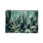 Underwater Coral Life Cosmetic Bag (Large)