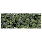 Leaves Foliage Botany Plant Banner and Sign 8  x 3 