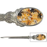 Leaf Yellow Point Flower White Letter Opener