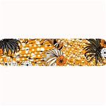 Leaf Yellow Point Flower White Large Bar Mat