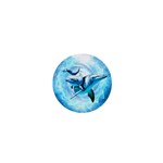 Dolphin Blue Sea Fantasy 1  Mini Magnets