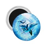 Dolphin Blue Sea Fantasy 2.25  Magnets