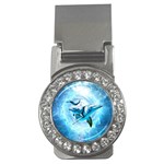 Dolphin Blue Sea Fantasy Money Clips (CZ) 