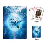 Dolphin Blue Sea Fantasy Playing Cards Single Design (Rectangle)