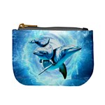 Dolphin Blue Sea Fantasy Mini Coin Purse