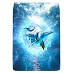 Dolphin Blue Sea Fantasy Removable Flap Cover (L)