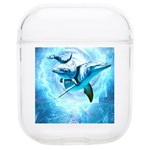 Dolphin Blue Sea Fantasy Soft TPU AirPods 1/2 Case