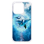 Dolphin Blue Sea Fantasy iPhone 14 Pro TPU UV Print Case