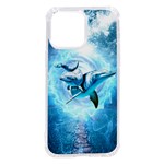 Dolphin Blue Sea Fantasy iPhone 14 Pro Max TPU UV Print Case