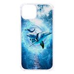 Dolphin Blue Sea Fantasy iPhone 13 TPU UV Print Case