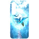 Dolphin Blue Sea Fantasy Samsung Galaxy S24 6.2 Inch Black TPU UV Case