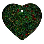 Grass Nature Meadow Ornament (Heart)