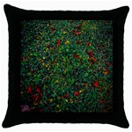 Grass Nature Meadow Throw Pillow Case (Black)