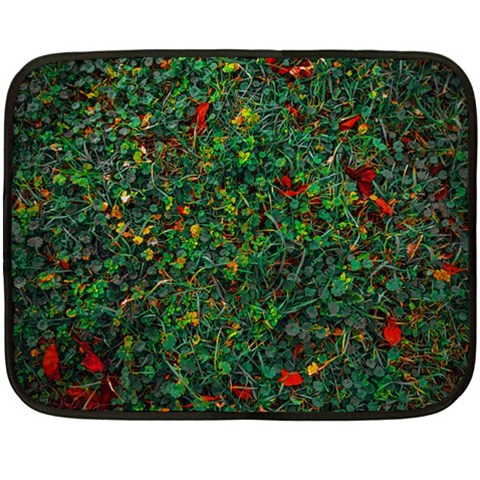 Grass Nature Meadow Two Sides Fleece Blanket (Mini) from ArtsNow.com 35 x27  Blanket Front