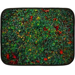 Grass Nature Meadow Two Sides Fleece Blanket (Mini) from ArtsNow.com 35 x27  Blanket Front