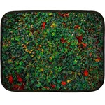 Grass Nature Meadow Two Sides Fleece Blanket (Mini)