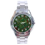 Grass Nature Meadow Stainless Steel Analogue Watch