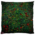 Grass Nature Meadow Standard Premium Plush Fleece Cushion Case (One Side)