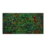 Grass Nature Meadow Satin Wrap 35  x 70 