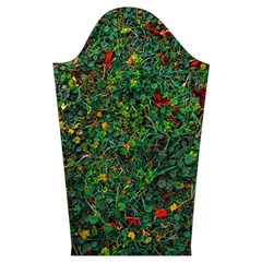 Grass Nature Meadow Kids  Long Sleeve Velvet Lounge Robe from ArtsNow.com Sleeve Left