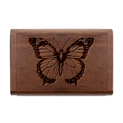 Butterflies of motivation Wood Oval USB Flash Drive from ArtsNow.com Box