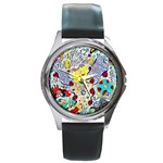 Supersonic ladybug angel power Round Metal Watch