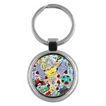 Supersonic ladybug angel power Key Chain (Round)