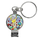 Supersonic ladybug angel power Nail Clippers Key Chain