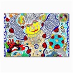 Supersonic ladybug angel power Postcards 5  x 7  (Pkg of 10)