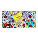 Supersonic ladybug angel power Satin Wrap 35  x 70 