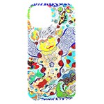 Supersonic ladybug angel power iPhone 15 Black UV Print PC Hardshell Case