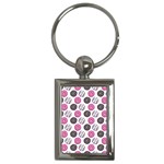 Pattern Seamless Design Decorative Key Chain (Rectangle)