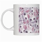 Sweet Kawaii Kitty Pattern (ai) Bk White Mug