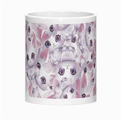 Sweet Kawaii Kitty Pattern (ai) Bk Morph Mug from ArtsNow.com Center