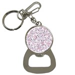 Sweet Kawaii Kitty Pattern (ai) Bk Bottle Opener Key Chain