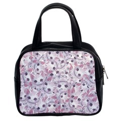 Sweet Kawaii Kitty Pattern (ai) Bk Classic Handbag (Two Sides) from ArtsNow.com Front