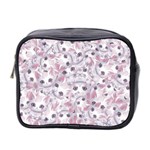 Sweet Kawaii Kitty Pattern (ai) Bk Mini Toiletries Bag (Two Sides)