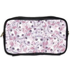 Sweet Kawaii Kitty Pattern (ai) Bk Toiletries Bag (Two Sides) from ArtsNow.com Back