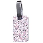 Sweet Kawaii Kitty Pattern (ai) Bk Luggage Tag (two sides)