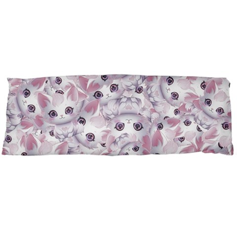 Sweet Kawaii Kitty Pattern (ai) Bk Body Pillow Case (Dakimakura) from ArtsNow.com Body Pillow Case