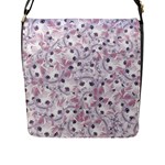 Sweet Kawaii Kitty Pattern (ai) Bk Flap Closure Messenger Bag (L)