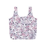 Sweet Kawaii Kitty Pattern (ai) Bk Full Print Recycle Bag (S)