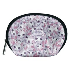 Sweet Kawaii Kitty Pattern (ai) Bk Accessory Pouch (Medium) from ArtsNow.com Front