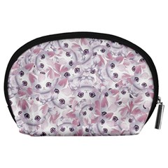 Sweet Kawaii Kitty Pattern (ai) Bk Accessory Pouch (Large) from ArtsNow.com Back