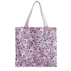 Sweet Kawaii Kitty Pattern (ai) Bk Zipper Grocery Tote Bag from ArtsNow.com Front